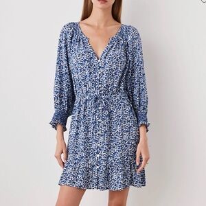 Rails Eliza Dress Ice Chrysanthemum XXS